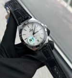 N1 Factory Green Strap Omega Replica 41mm 8900/8901 Movement Black Bracelet Watch